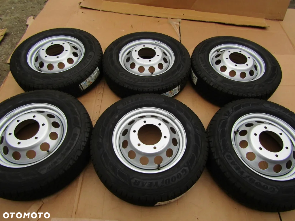 6x Felga Felgi Koła 16 Ford Transit Bliźniak 6j 6x180 ET109,5 + Opony 205/75 16C 16 C - 4