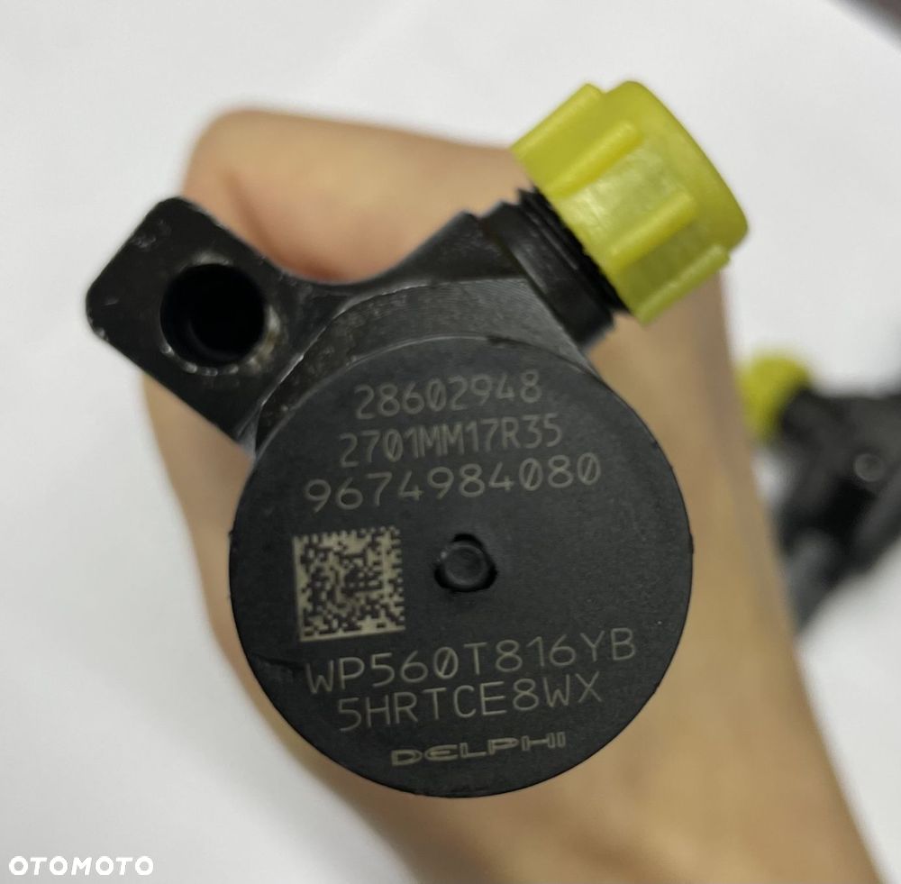 Komplet wtryskiwaczy 28602948 9674984080 PEUGEOT Delphi - 2