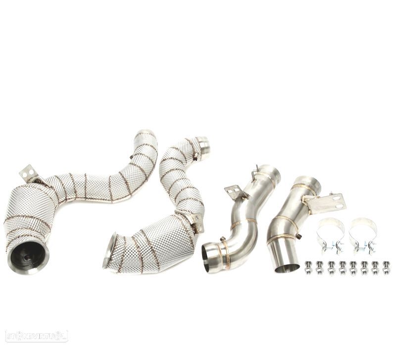 SUPRESSOR DOWNPIPE MERCEDES GLE COUPÉ C167 V167 20- CATALISADOR ESCUDO TÉRMICO - 1