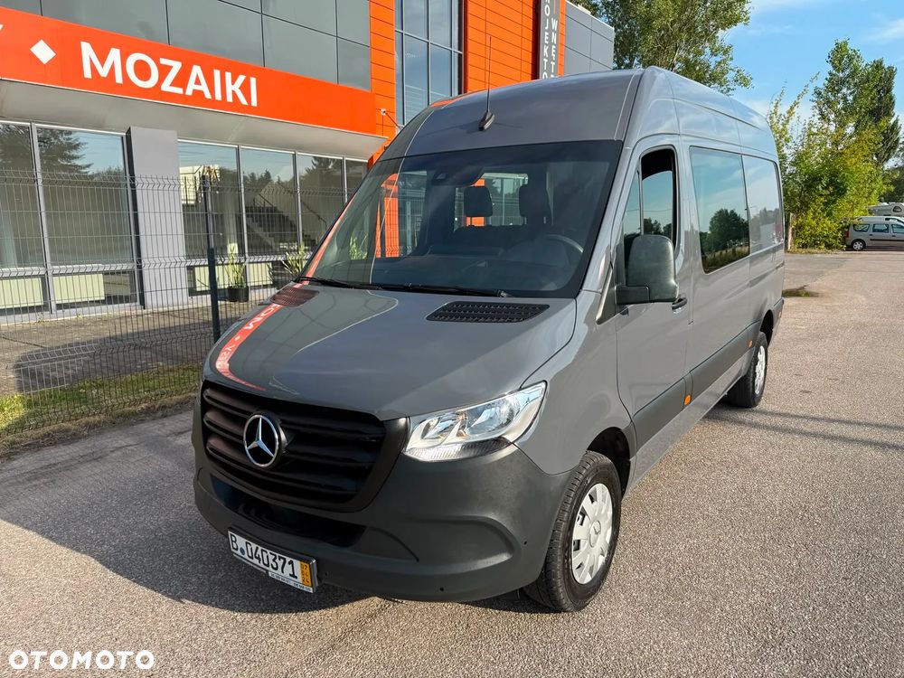 Mercedes-Benz Sprinter 319, 3.0 190KM, L2H2, Brygadówka 6os, Automat, Bardzo zadbany - 1