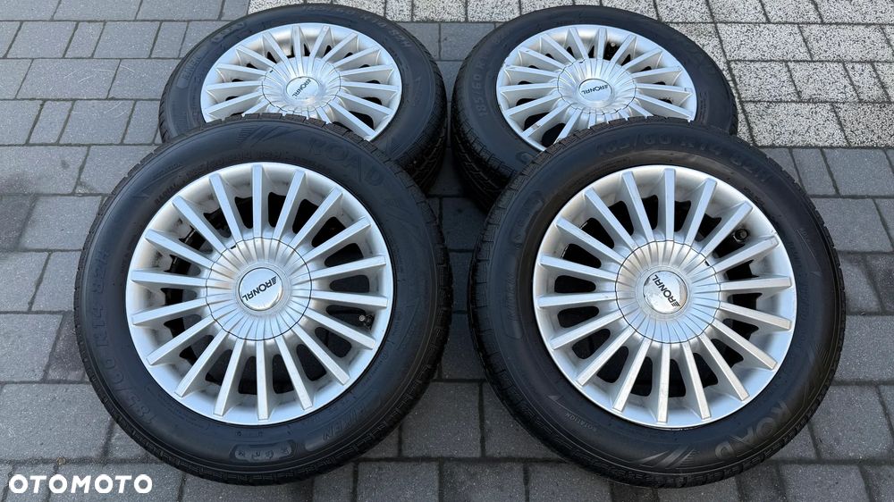 Koła 5x100 185/60 r14 Ronal Audi Seat Skoda VW felgi alufelgi ET35 6J KBA45363 - 1