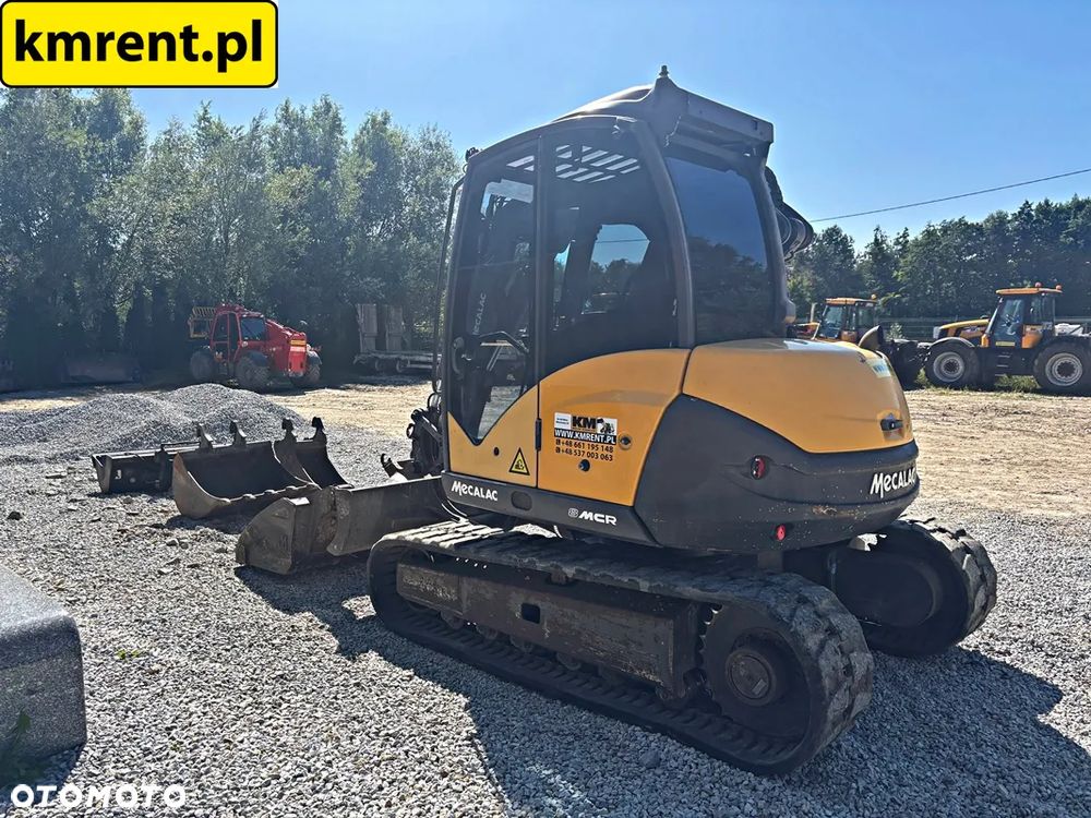 Mecalac 8 MCR MINI-KOPARKA 2018R | MECALAC 6 MCR, JCB 8065 8080 8085 85 Z VOLVO ECR 88, CAT 308, 307 , BOBCAT 80 KOMATSU PC 88 - 17