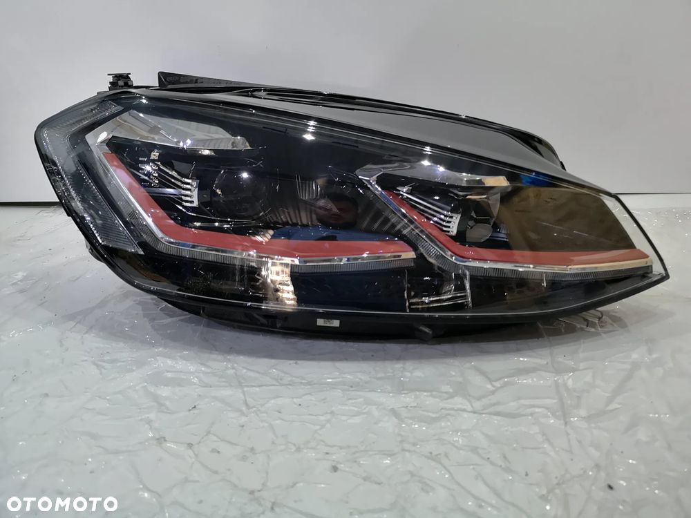 Lampa Prawa VW GOLF VII 7 5G1 7.5 Lift GTI Full Led 082E 2 Moduły Kompletna Przód Przednia - 3