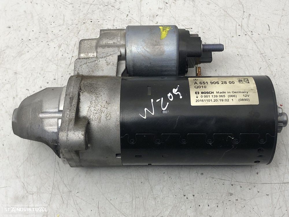 Motor de arranque MERCEDES-BENZ C-CLASS (W205) C 200 d REF. A6519062800 MOTOR OM... - 2