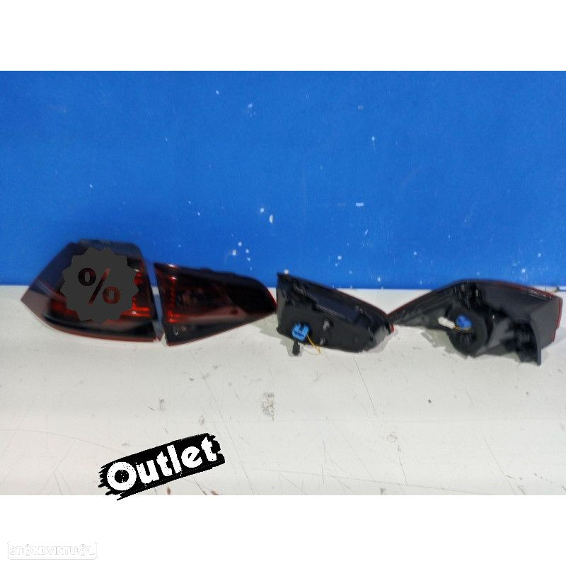 R012842C4 FARÓIS VOLKSWAGEN VW GOLF 7 7.5 12-20 LOOK 7.5 COM INDICADOR LED DINÂM - 6