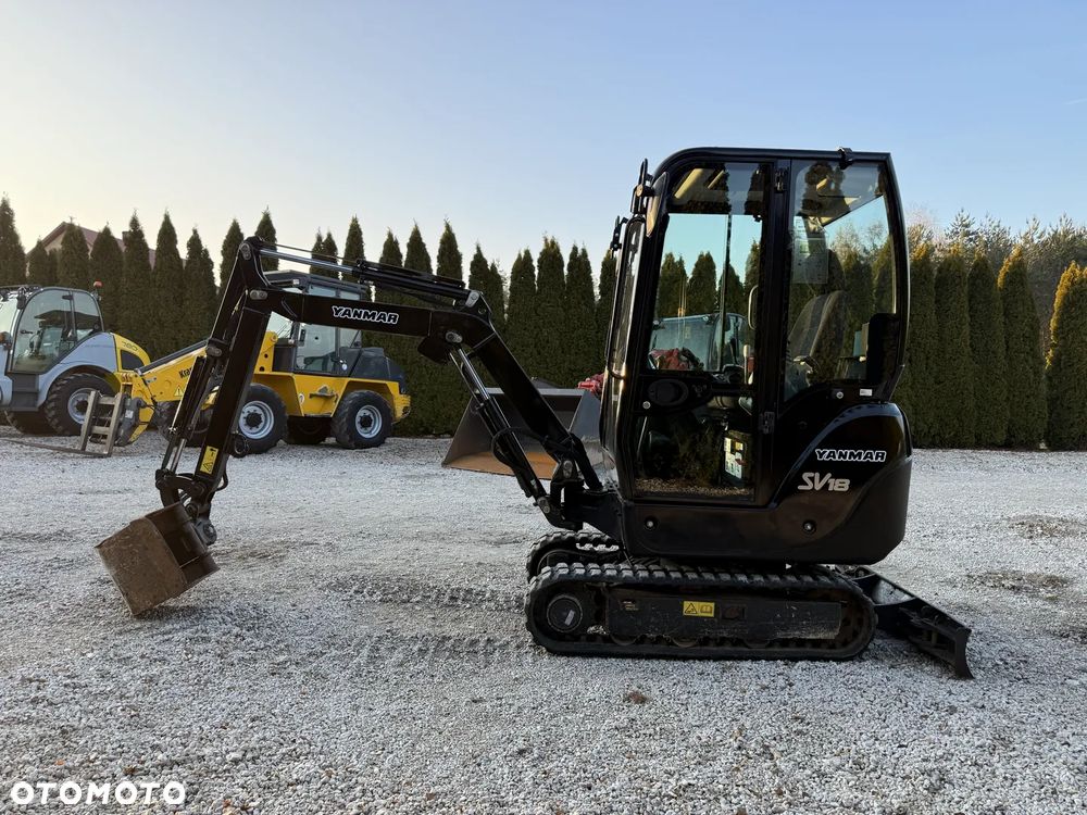 Yanmar SV18 SV 18 / 2017 ROK / TYLKO 2101 MTH! / POWERTILT / Z NIEMIEC / PIĘKNA / ORYGINAŁ / 15 16 17 20 22 301.6 301.8 VIO PC KX 018 19C 16C - 1