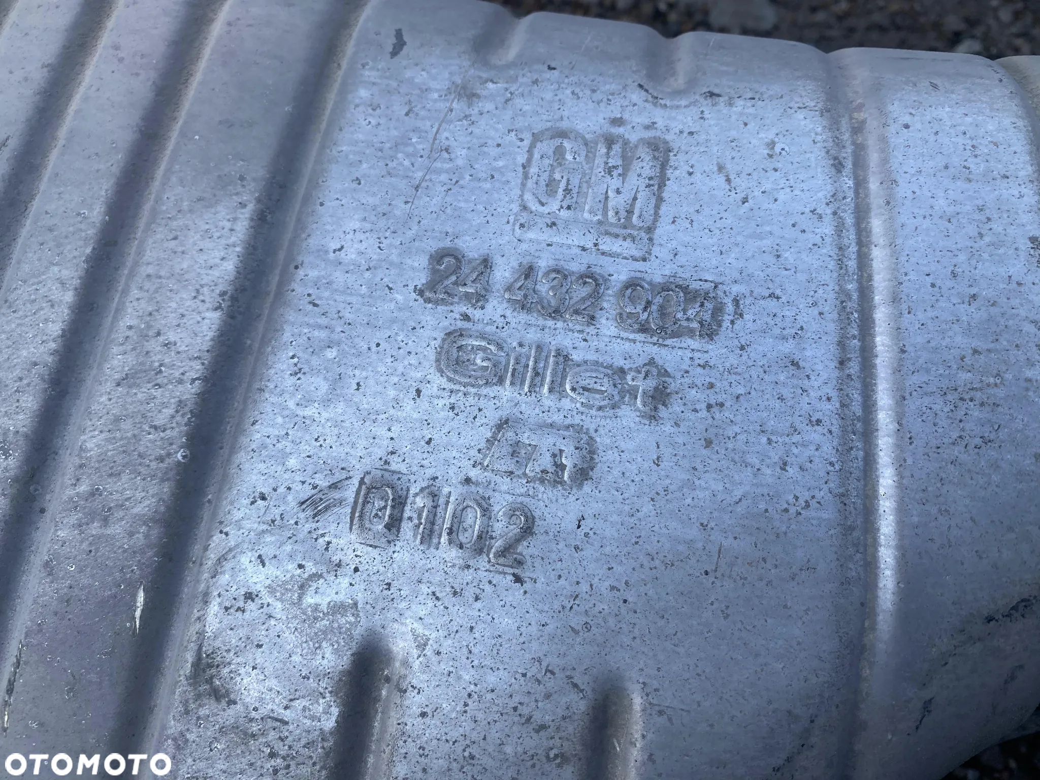 Tłumik Opel Zafira A 2.2 DTI 24432904 OE - 5