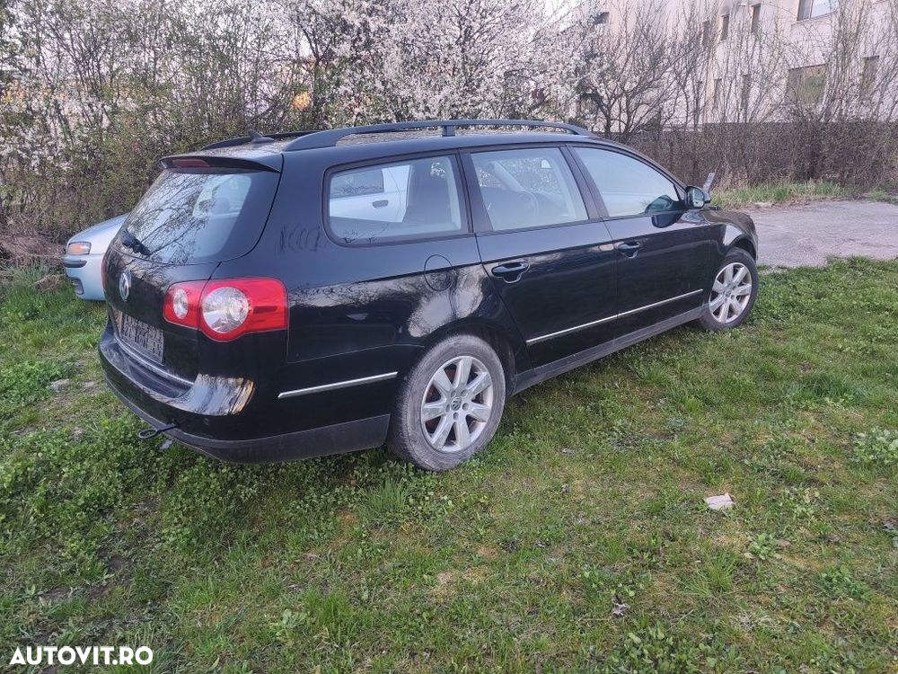 Bară spate Volkswagen Passat B6 break variant combi L041 negru - 6