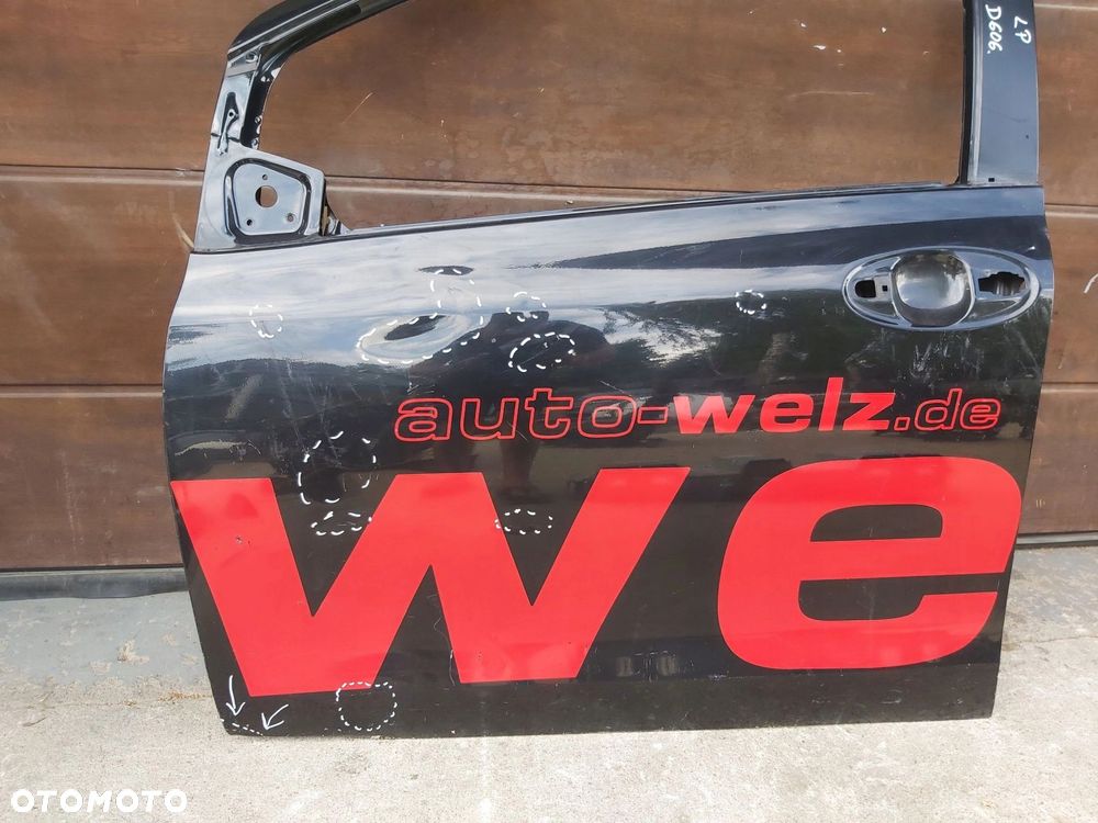 Toyota Yaris II drzwi lewy przód 5D lewe przednie gołe - 2