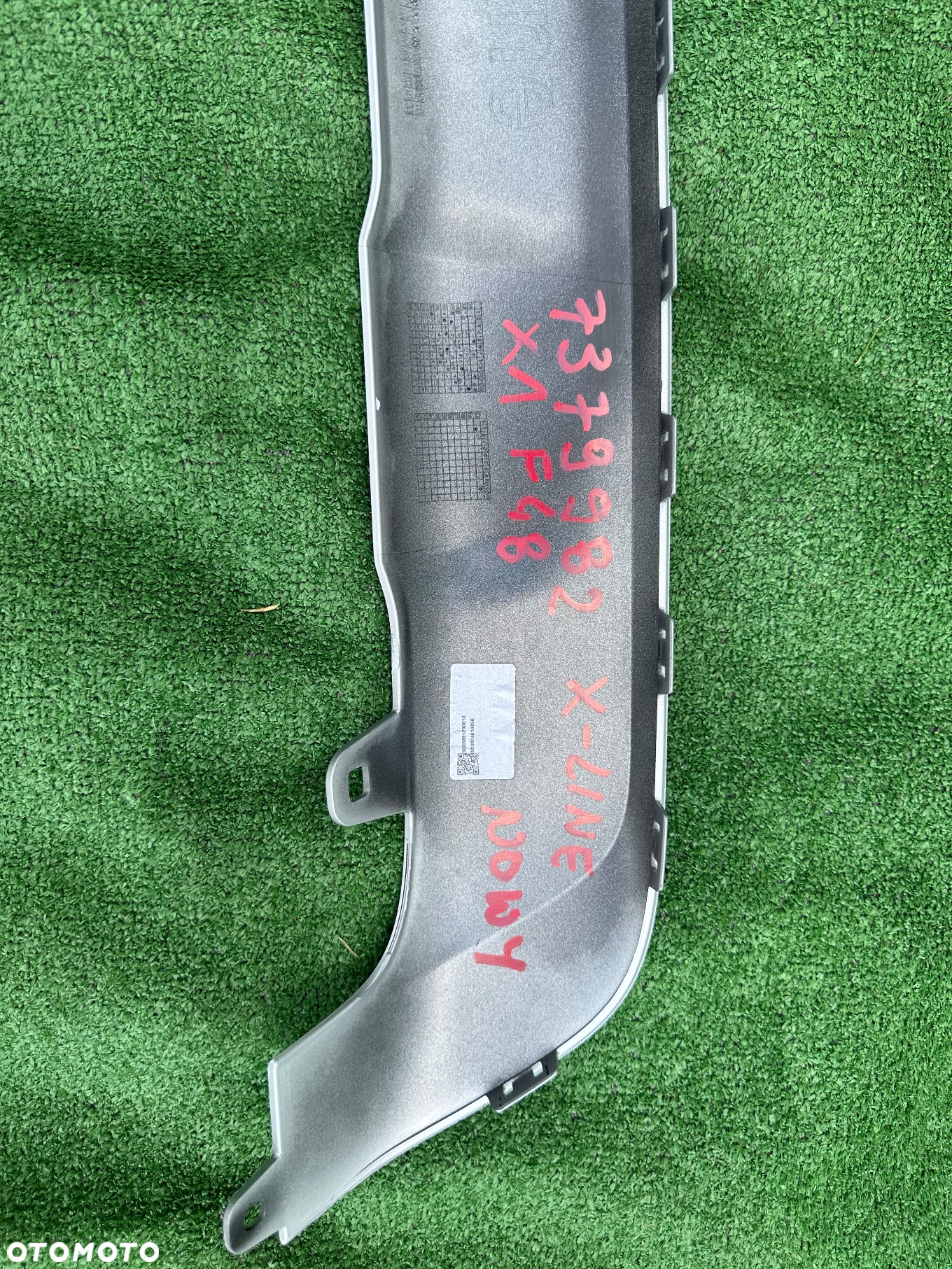 SPOJLER DYFUZOR ZDERZAKA TYlŁ BMW X1 F48 X-LINE 7379982 - 3