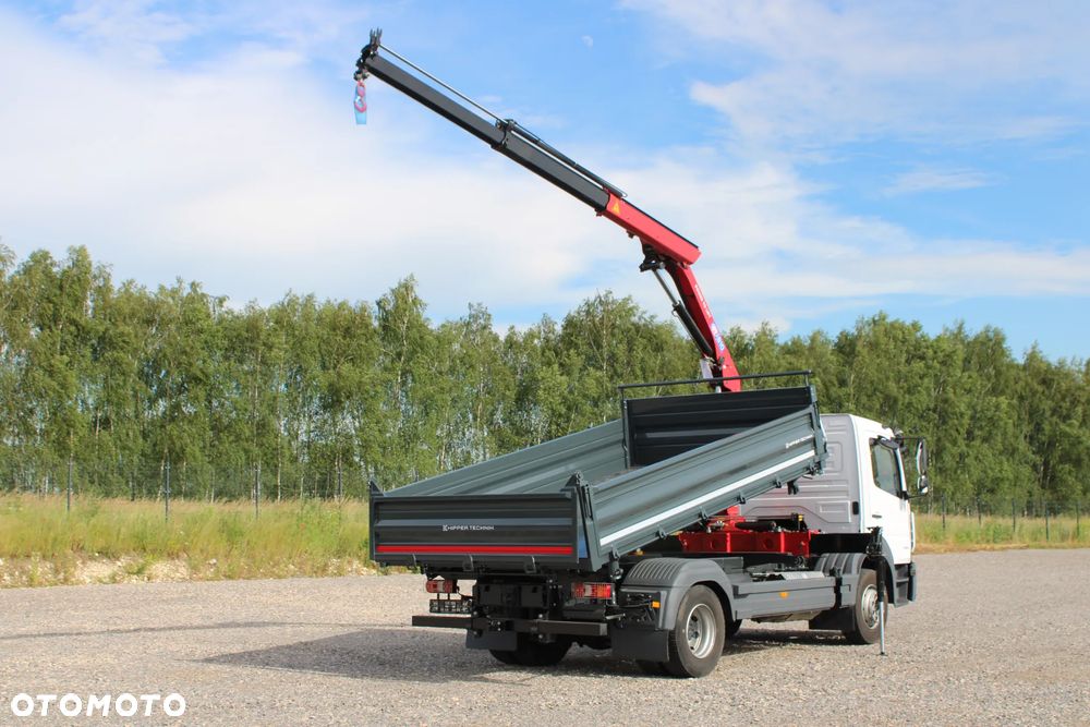Mercedes-Benz Atego 1524 Nowy 3-stronny Wywrot Kiper Wywrotka Nowy żuraw HDS HMF 810 K2 Fassi Palfinger Hiab DN HC TGL TGM Midlum Eurocargo LF FL - 3