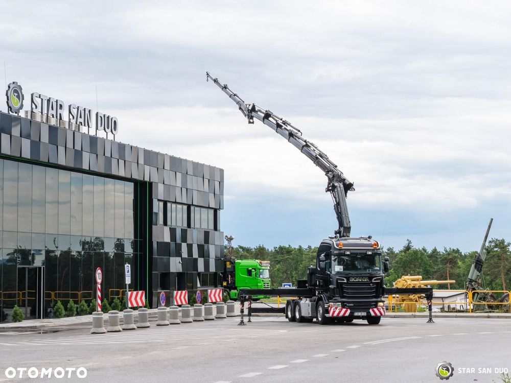 Scania R480 6x4 FASSI F660RA.2.26 HE-DYNAMIC HDS Żuraw Fly Jib Siodło - 8