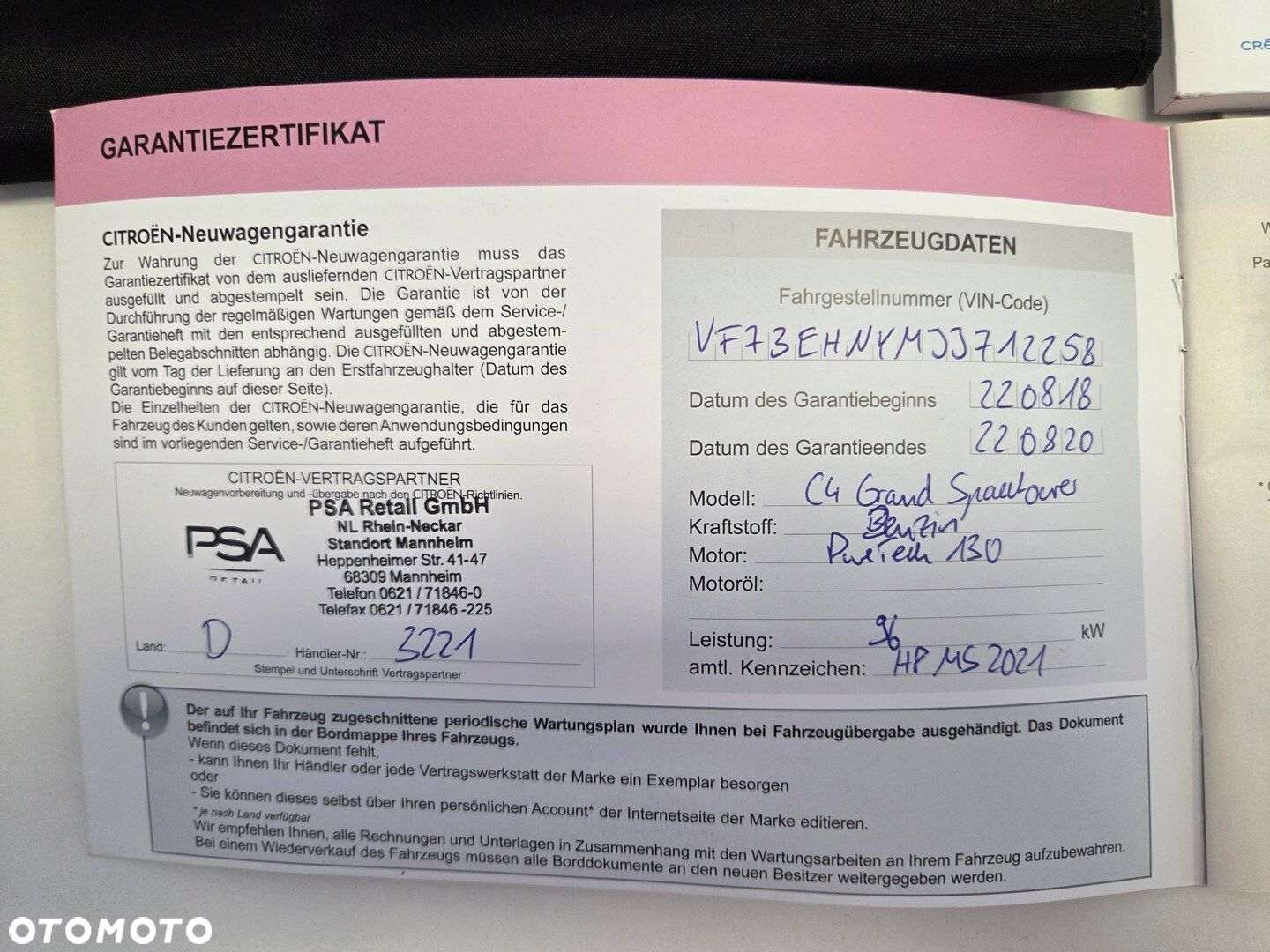 Citroën C4 SpaceTourer 1.2 PureTech More Life S&S - 35
