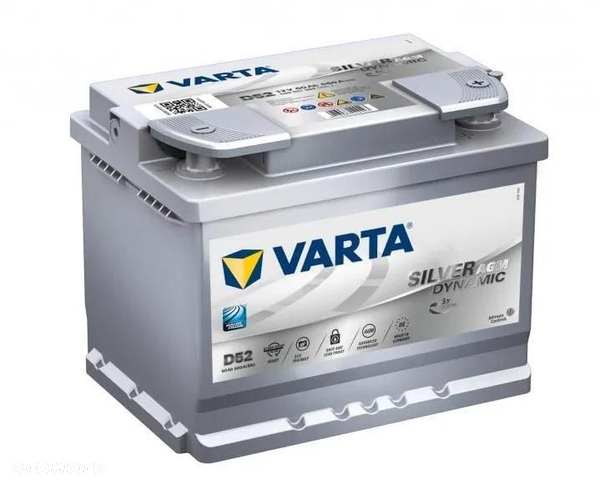 Akumulator Varta SILVER DYNAMIC AGM 12V 60Ah 680A Start/Stop Rybnik