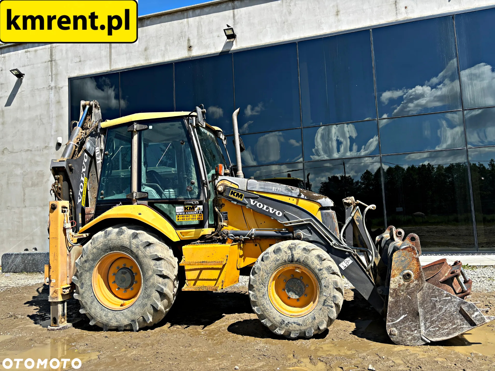 Volvo BL 71 KOPARKO-ŁADOWARKA 2008R. | JCB 3CX CAT 428 432 CASE 590 580 - 2