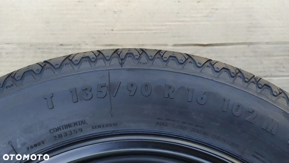 Koło dojazdowe 16 4x108  Peugeot 3008 I 5008 I + zestaw szybka wysyłka - 8