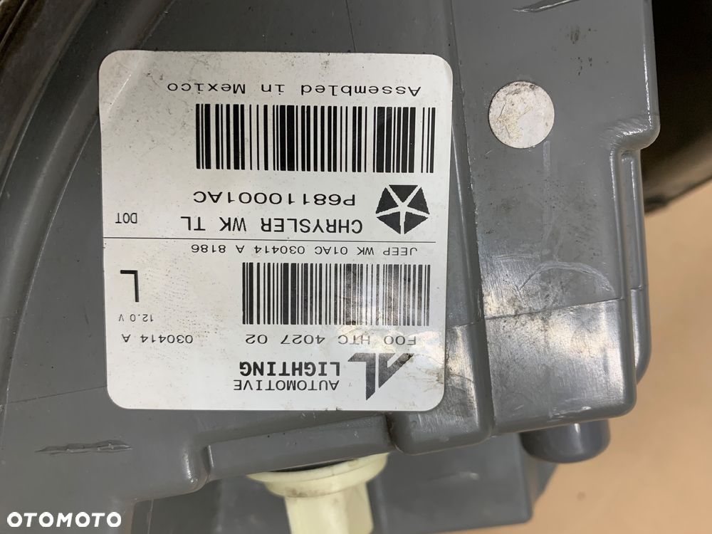 Jeep Grand Cherokee IV WK2 Lift13-20r Lampy Tylne Karoserii-Klapy Bagażnika Komplet P68110000AC-1AC-47AC-46AC - 5