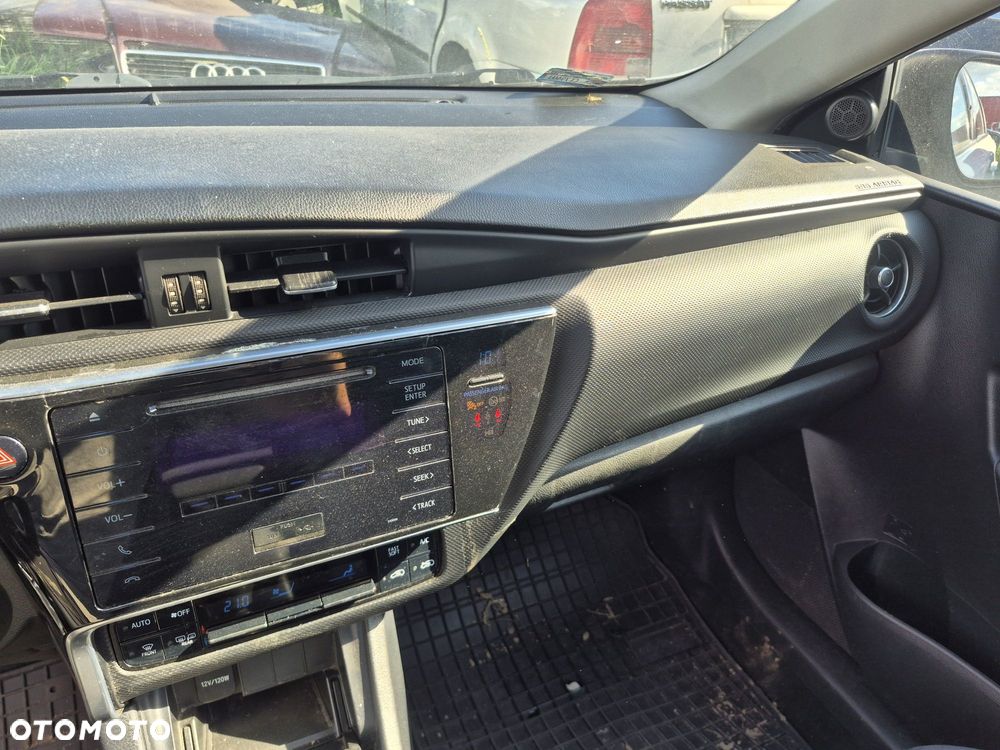 Oryginalny Kokpit deska rozdzielcza pulpit poduszka airbag pasy toyota auris II