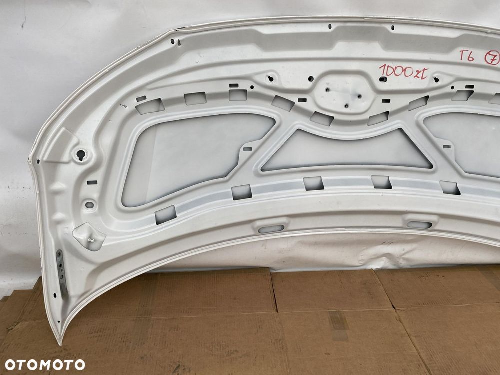 VW T6 TRANSPORTER MULTIVAN CARAVELLE 16- MASKA POKRYWA SILNIKA biała - 12