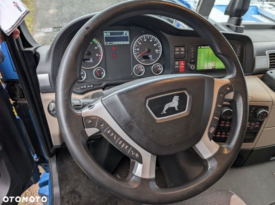 MAN TGM 15.290 / FIRANKA / WINDA / 18 EUROPALET / EURO 6 / NISKI PRZEBIEG / SYPIALKA / AUTOMAT - 11