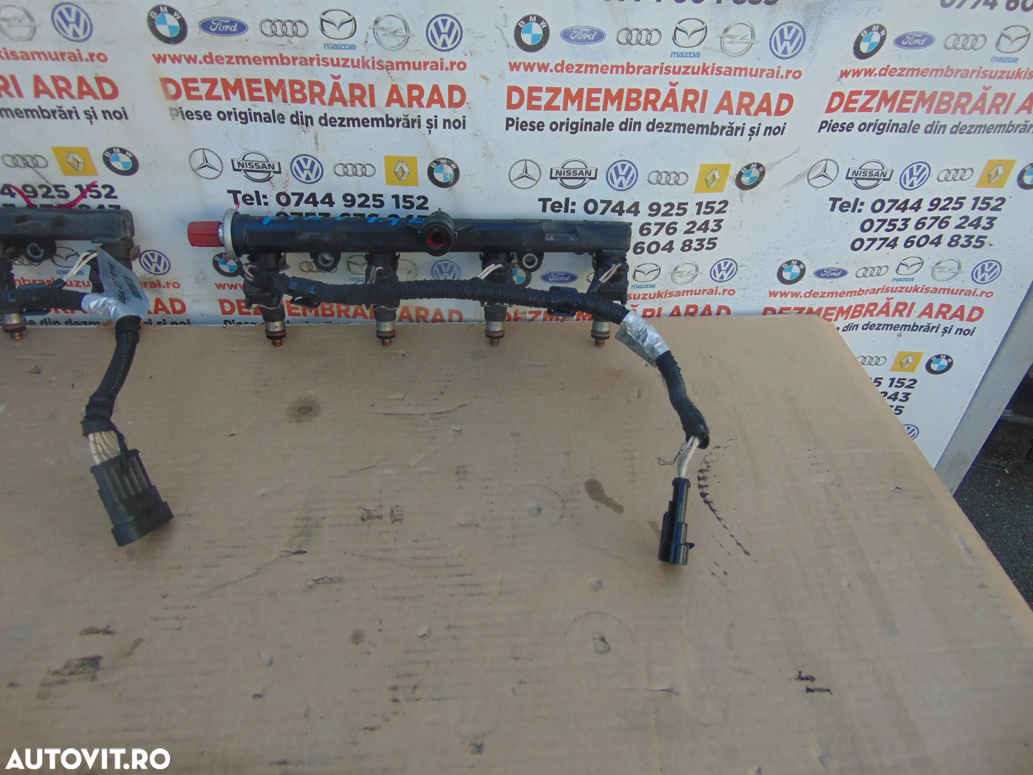 Rampa injectoare Fiat Tipo 1.4 euro 6 pansa 500 fiat 1.4 cod 0280151302 - 6