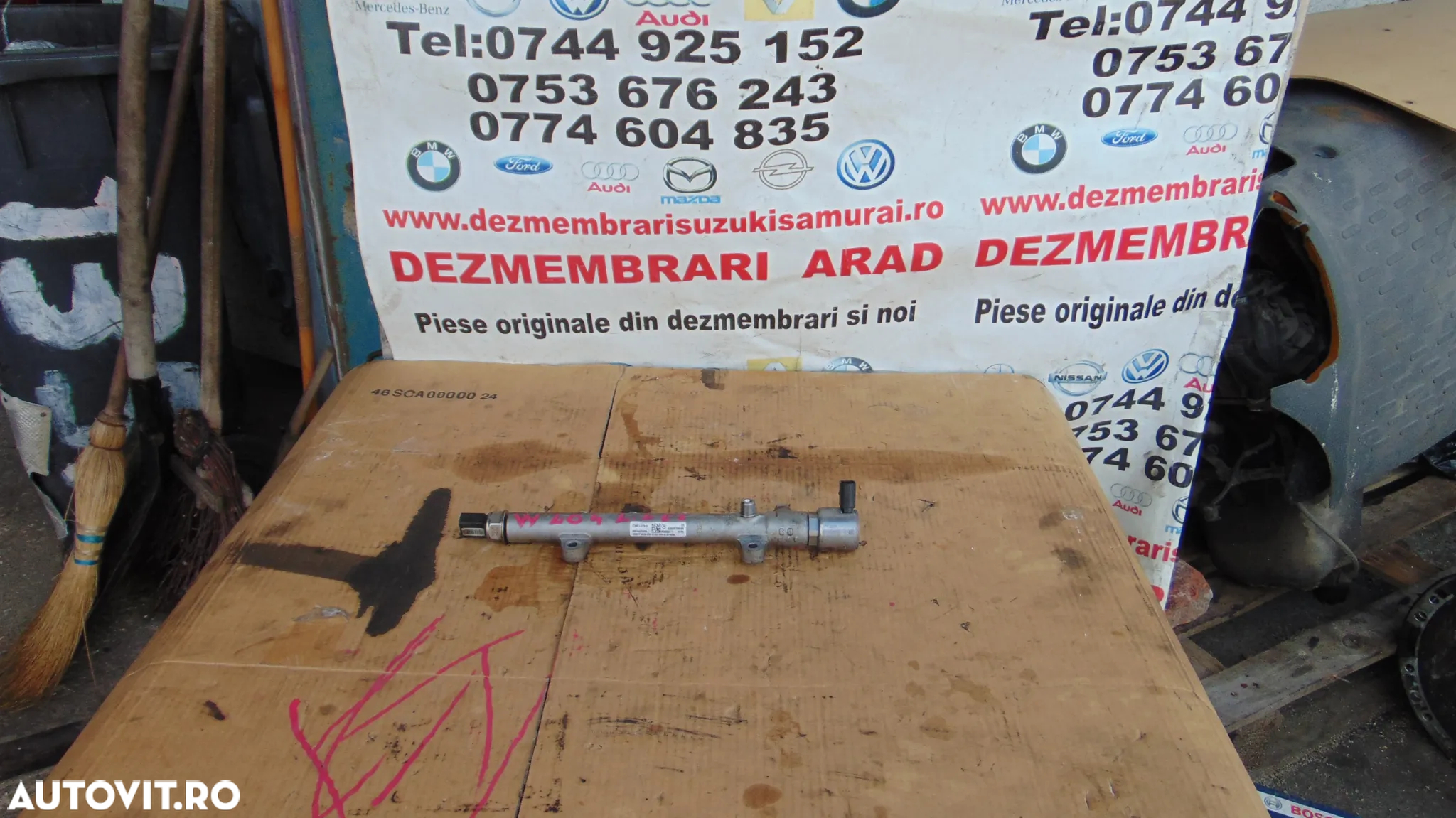 Rampa injectoare Mercedes C Class w204 E Class W212 CLA GLK Vito sprin - 8