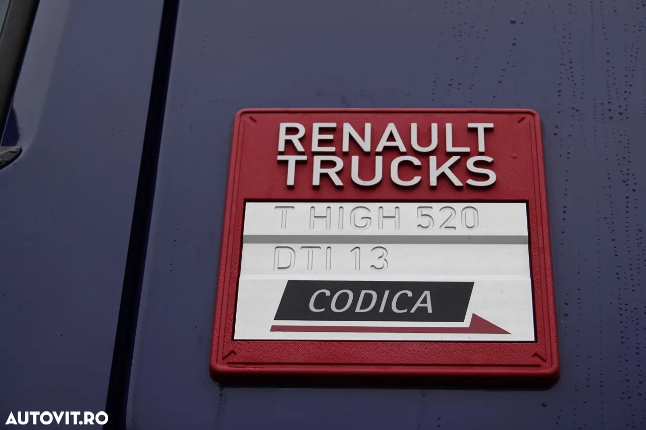 Renault T 520 / 13 L / RETARDER / I-PARK COOL / SKIN / CONTRACTUL DE SERVICE - 21