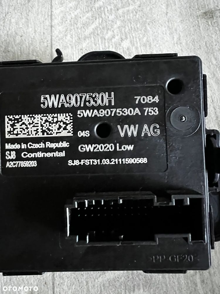 VW 5WA 5W MODUŁ GATEWAY CADDY 5WA907530H ORYGINAŁ - 2