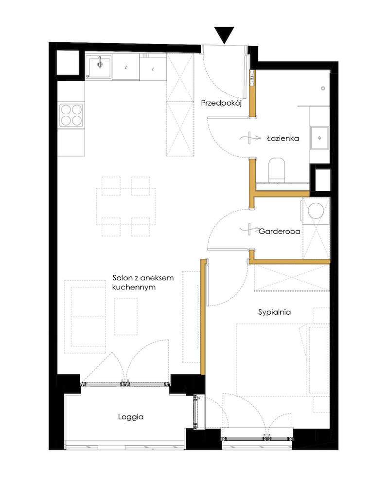Nowe mieszkanie | 43 m² | przy Kazimierzu | Wysoki standard