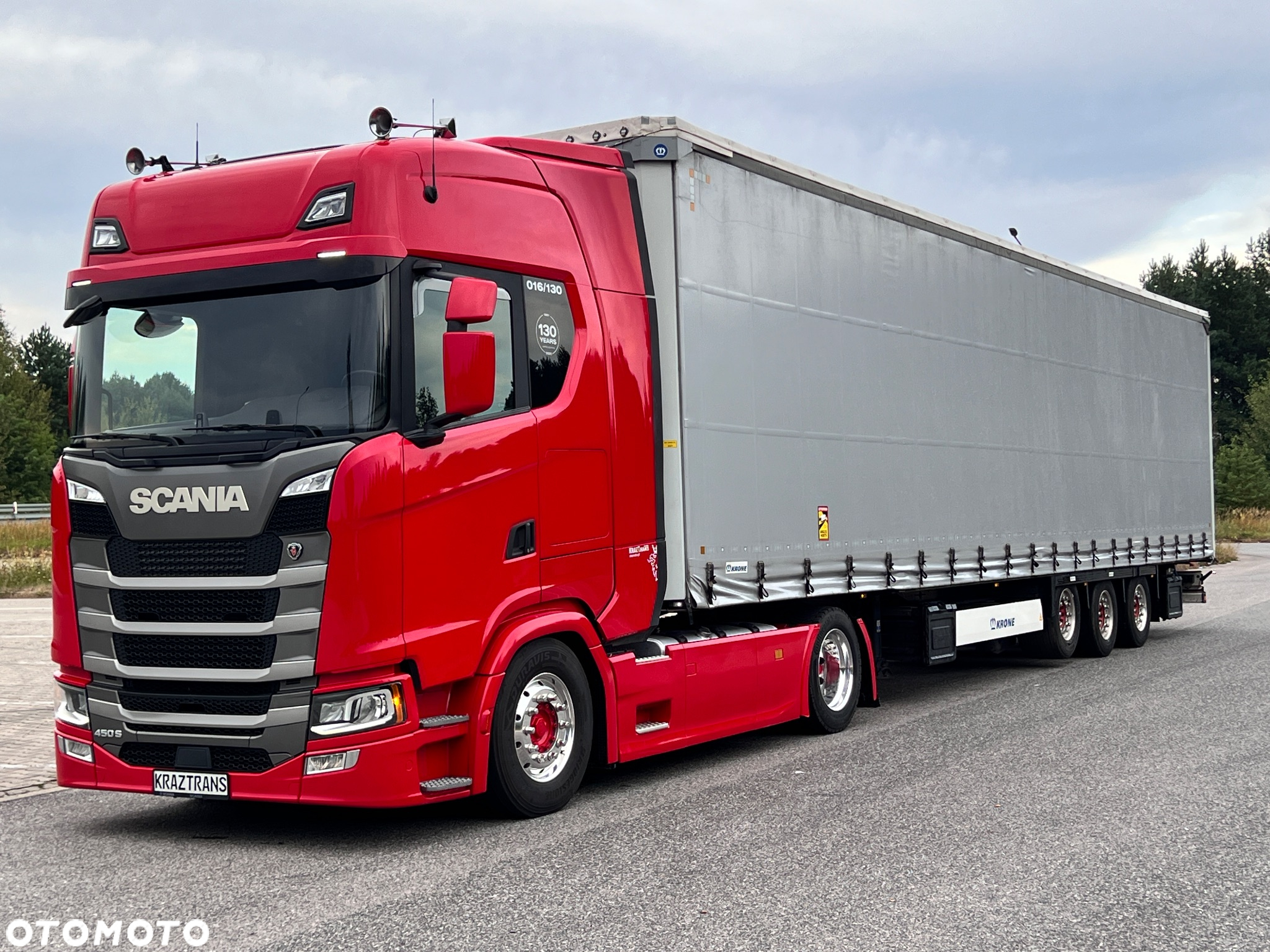 Scania S450 mega low deck perfekcyjny stan zestaw złoty kontrakt ASO full opcja - 30