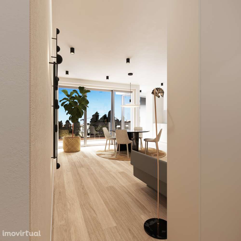 Apartamento T2 Novo com Lugar de garagem, arrumo e vista maravilhosa - Grande imagem: 4/13