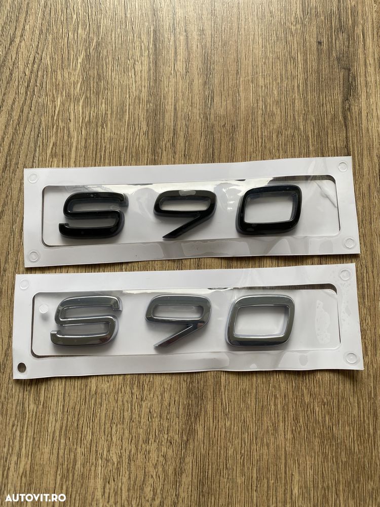 Emblema Embleme Scris Logo Semn Volvo S60 S90 Xc60 Xc90 - 5