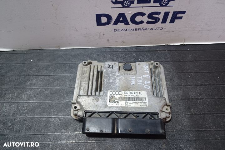 Calculator motor ECU 03G906021GL 0281013154 - 2.0 TDI BMM 03G906021GL - 1