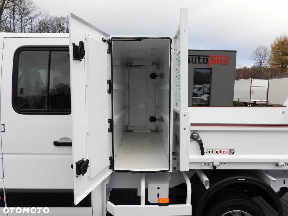 Renault MASTER WYWROTKA PODWÓJNA KABINA DOKA 6 MIEJSC TEMPOMAT LEDY BLIŹNIACZE KOŁA KLIMATYZACJA  145KM - 23