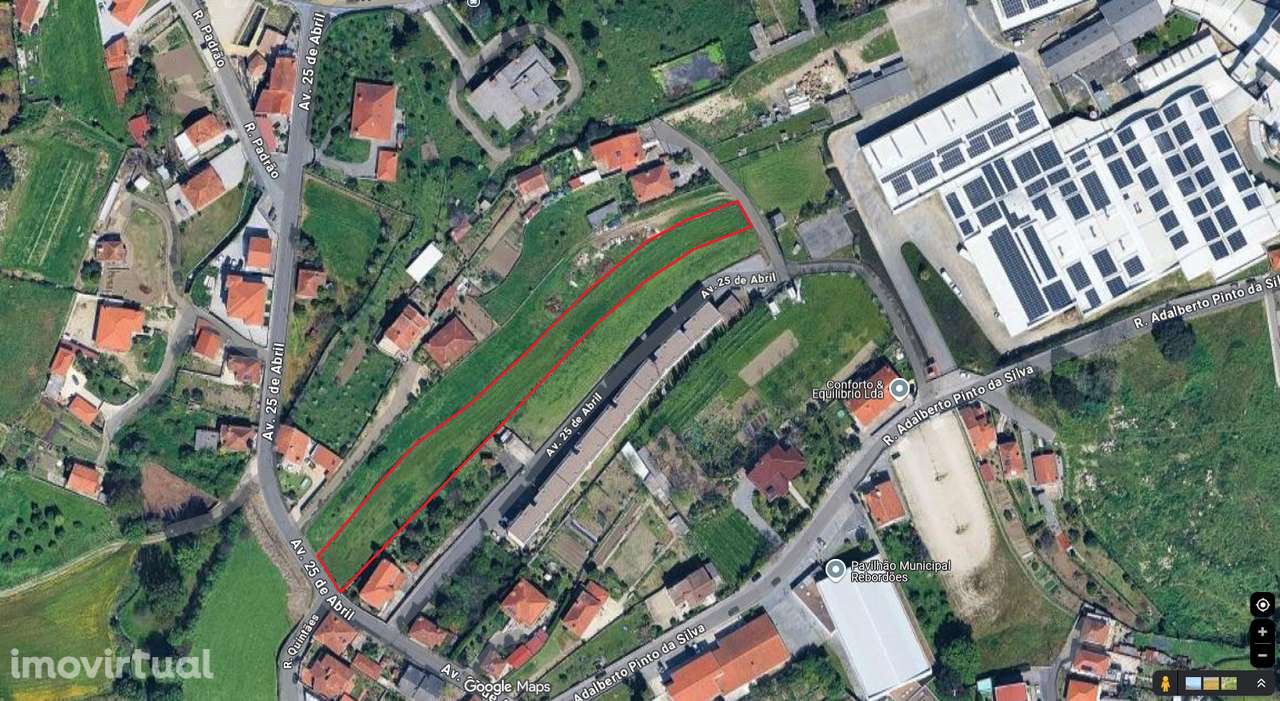 Terreno 3000m2 para construção em Rebordões, Av 25 de Abril - Grande imagem: 2/7