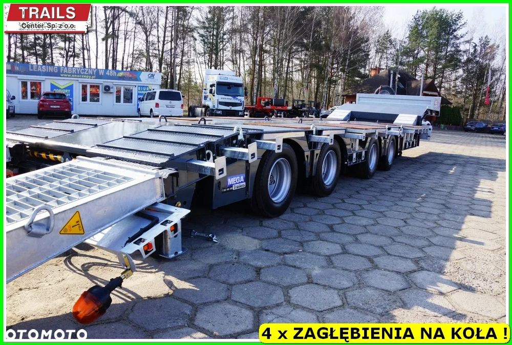 Inny Niskopodłogowa DMC 66,0 T, zagłebienia na koła, NAJAZDY HYDRAULICZNE. !!! - 34