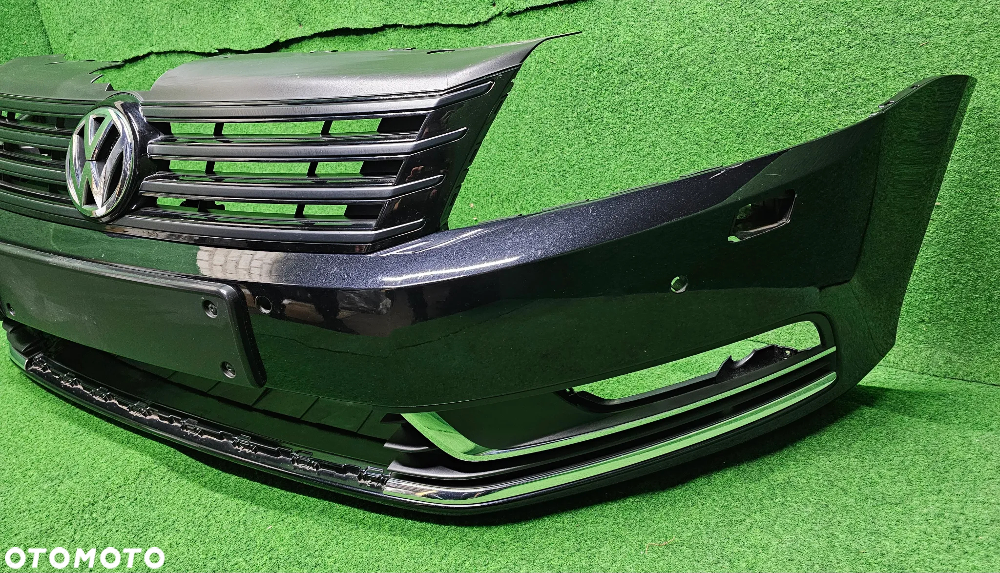 VW PASSAT B7 ----> ORYGINALNY ZDERZAK PRZEDNI - 6