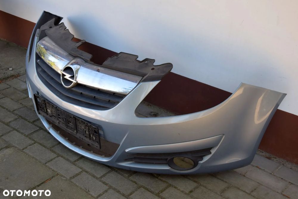 Opel Corsa D Zderzak przód przedni Z21C Grill atrapa OPEL EUROPA - 6