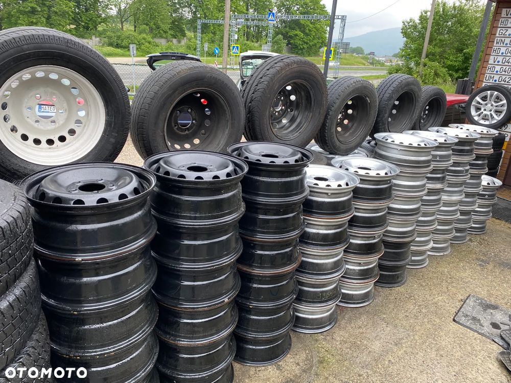 Koło rezerwowe Zapas Felga 15 Fiat Ducato Citroen Jumper Peugeot Boxer - 10