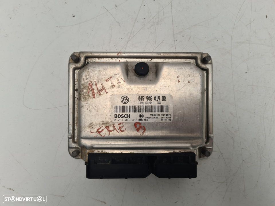 SEAT IBIZA 1.4 TDI 2002 / VW VOLKSW POLO | CENTRALINA BOSCH | Ref: 045 906 019 BR - 0 281 012 318; - 2