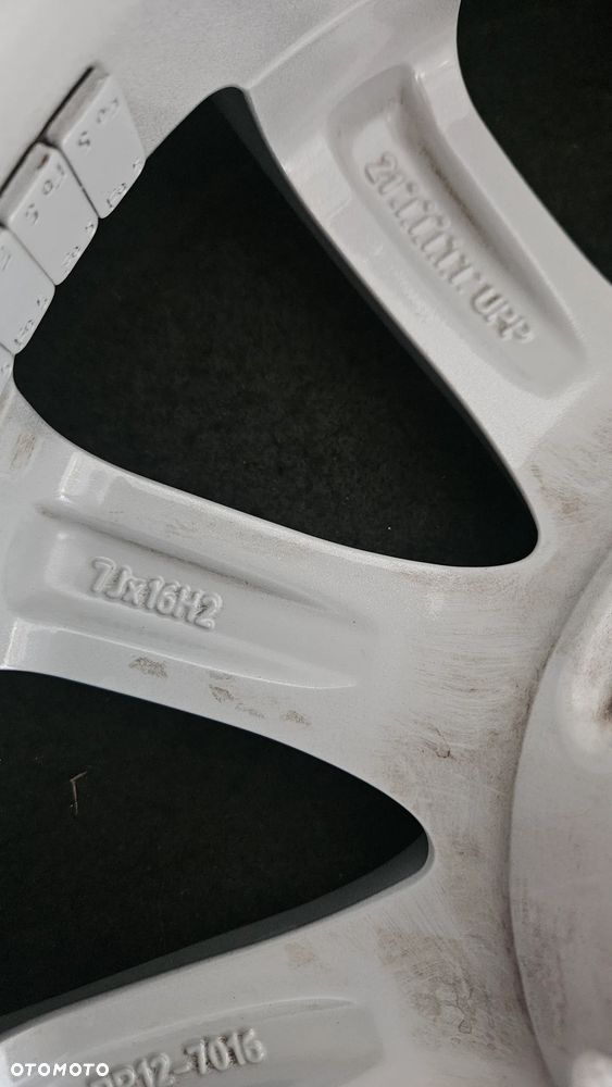 Platin 16cali 5x100 Et38 7J VW SKODA AUDI SEAT Ładne - 10