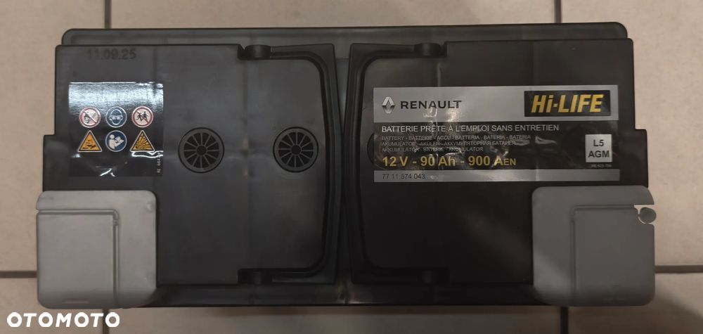 AKUMULATOR 12V 90Ah 900A L5 AGM - 2