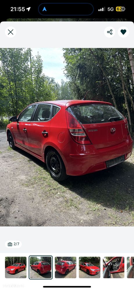 Hyundai i30 JA czerwony czerwone maska błotnik błotniki zderzak przedni lift drzwi prawe lewe przednie tylnie klapa bagażnika zderzak tył lift - 2