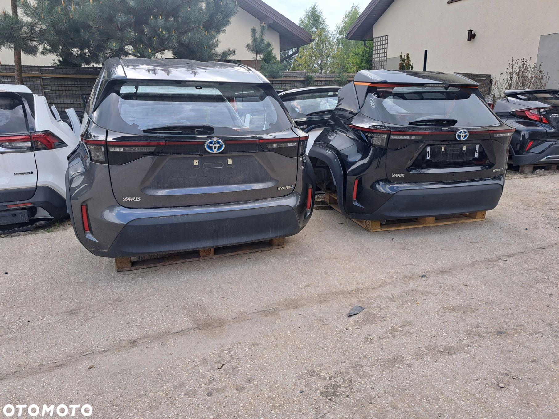 Toyota Yaris IV Tarcza tarcze tył klocki ORYGINAŁ - 7
