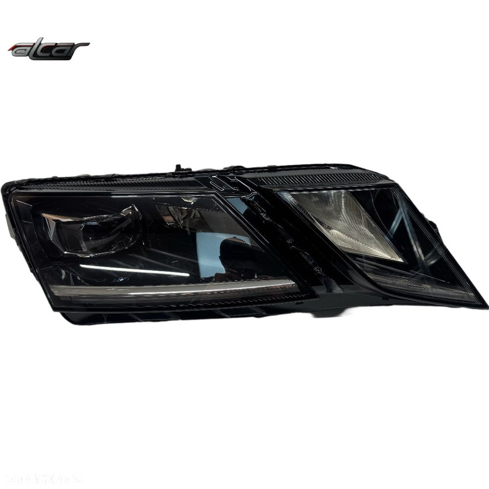 REFLEKTOR LAMPA PRAWA PRZÓD FULL LED SKODA OCTAVIA 3 III LIFT 5E2 941 018 F - 1