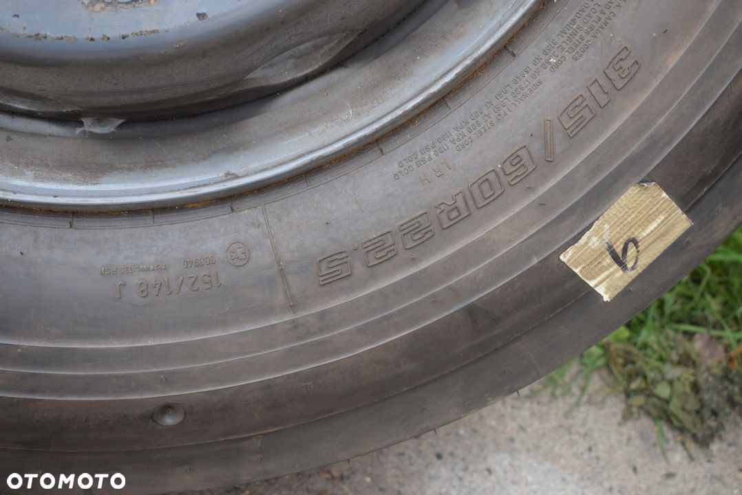 315/60 R22.5 Goodyear Metro MCS Felga 22.5x9.00 - 4