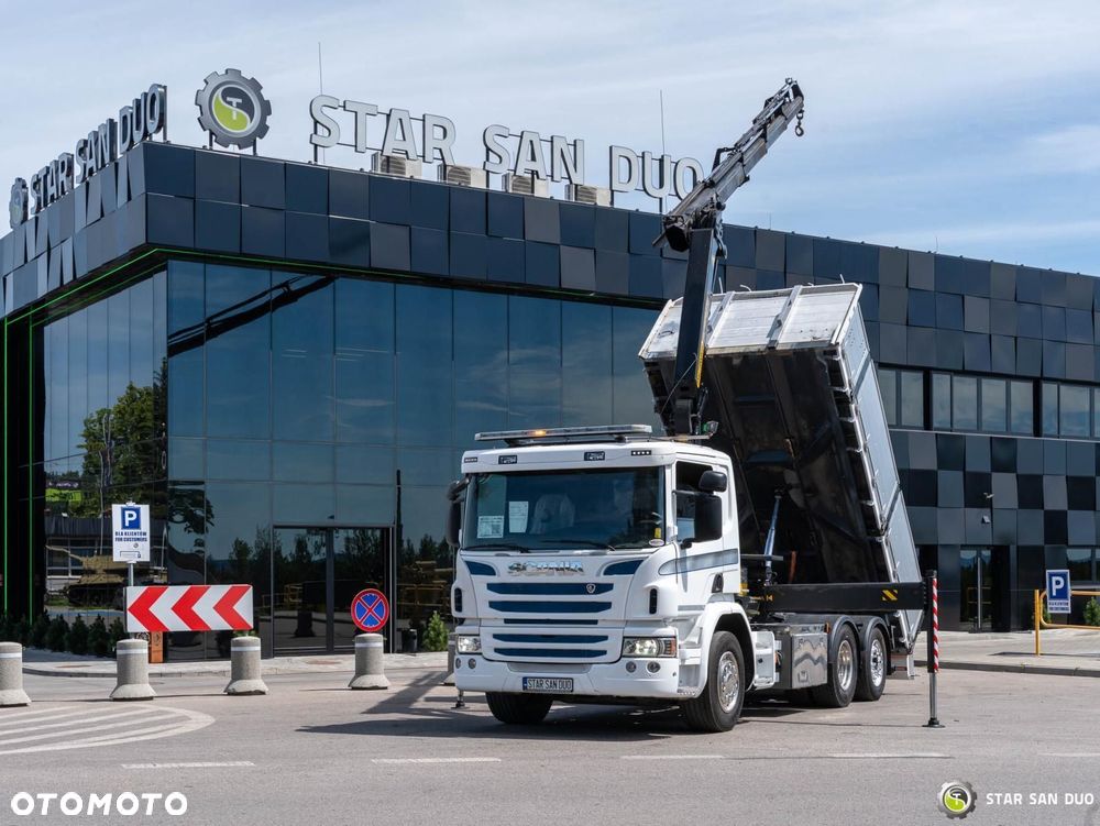 Scania P320 6x2 Palfinger PK 18002 EH HDS Żuraw Wywrotka - 7