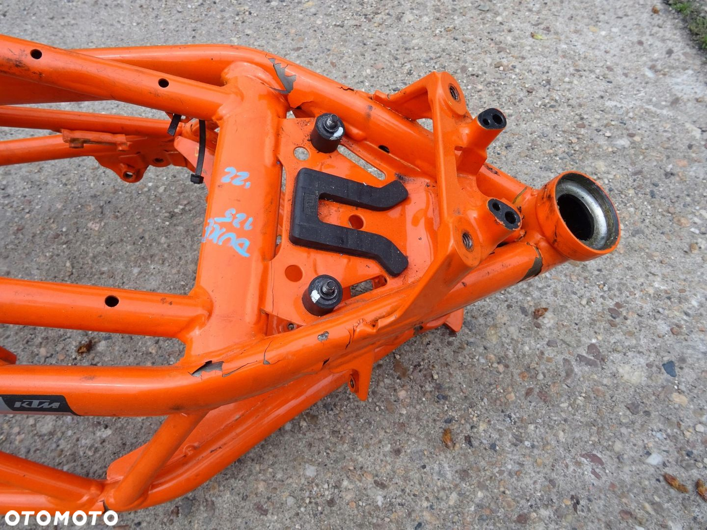 KTM DUKE 125 RAMA DOKUMENTY 22 17 - 23 - 8