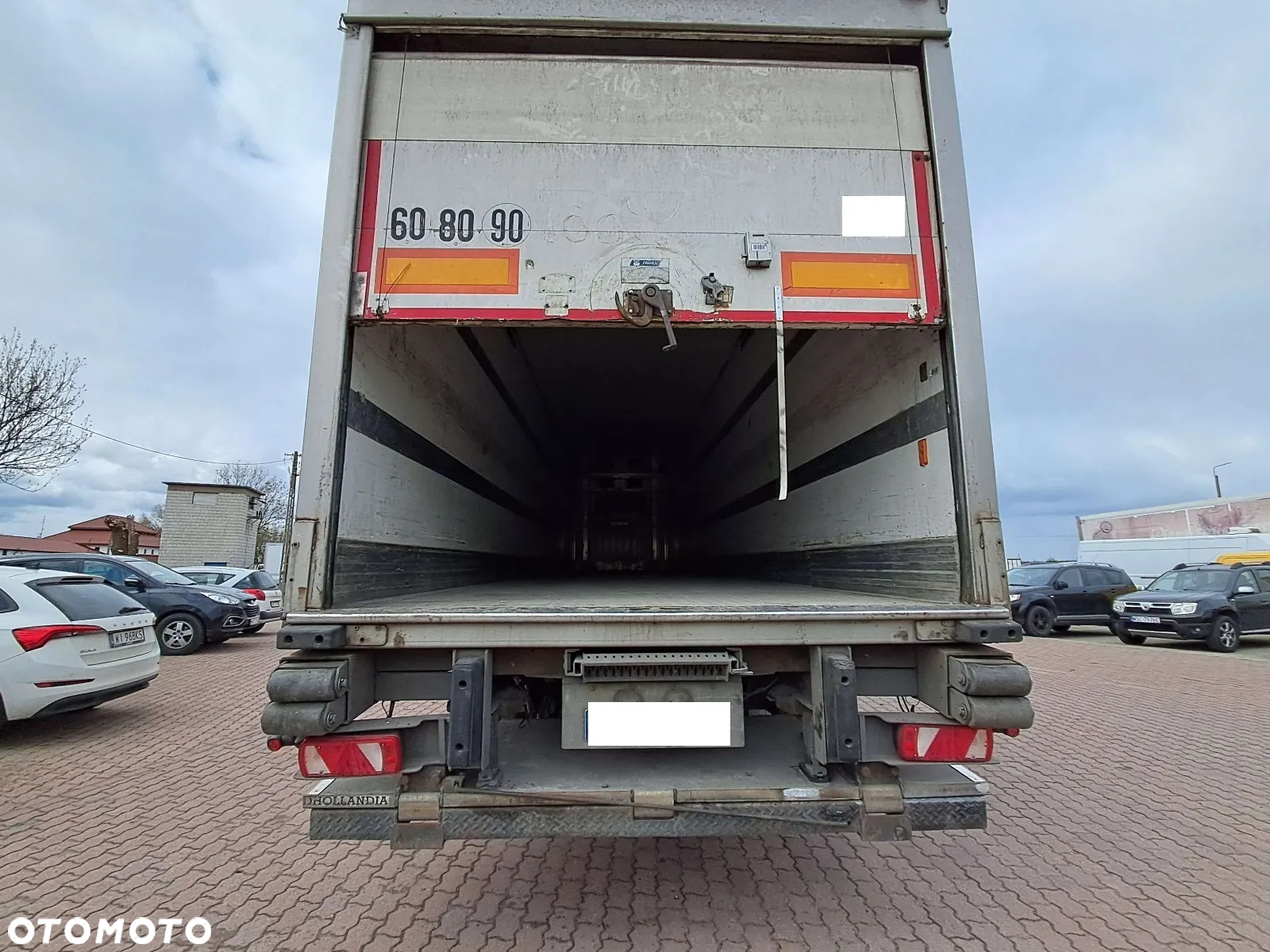 Fruehauf Naczepa IZOTERMA 2012r chłodnia mroźnia Agregat WINDA roleta Carrier - 3