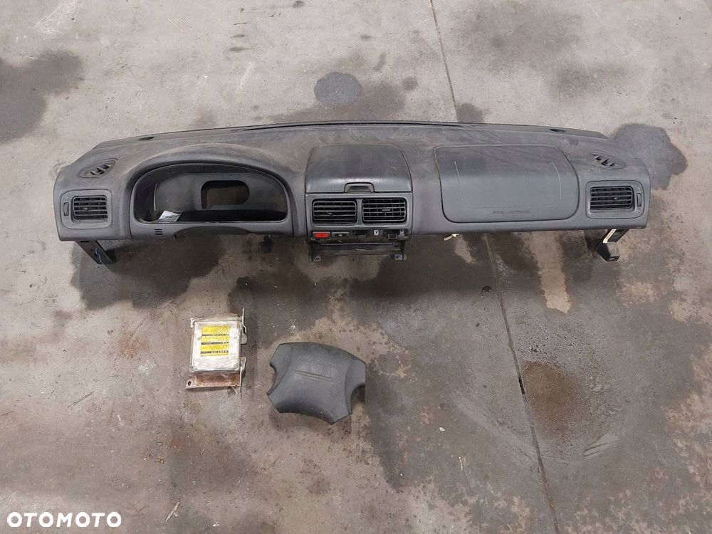ZESTAW AIRBAG POSTRZAŁOWY KOKPIT MODUŁ PODUSZKA SUBARU FORESTER I LIFT - 1